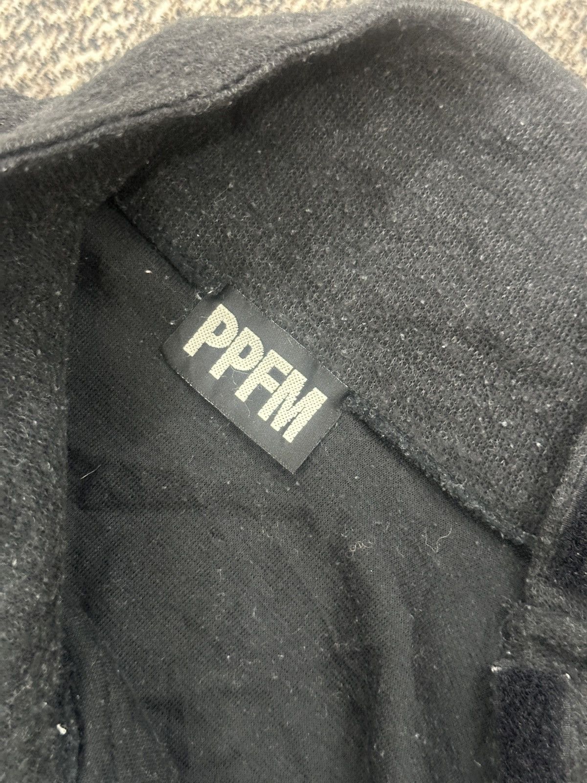 Japanese Brand × PPFM Turtle Neck Long Sleeve Shirt With Strap On Shoulder Size US S / EU 44-46 / 1 - 9 Thumbnail
