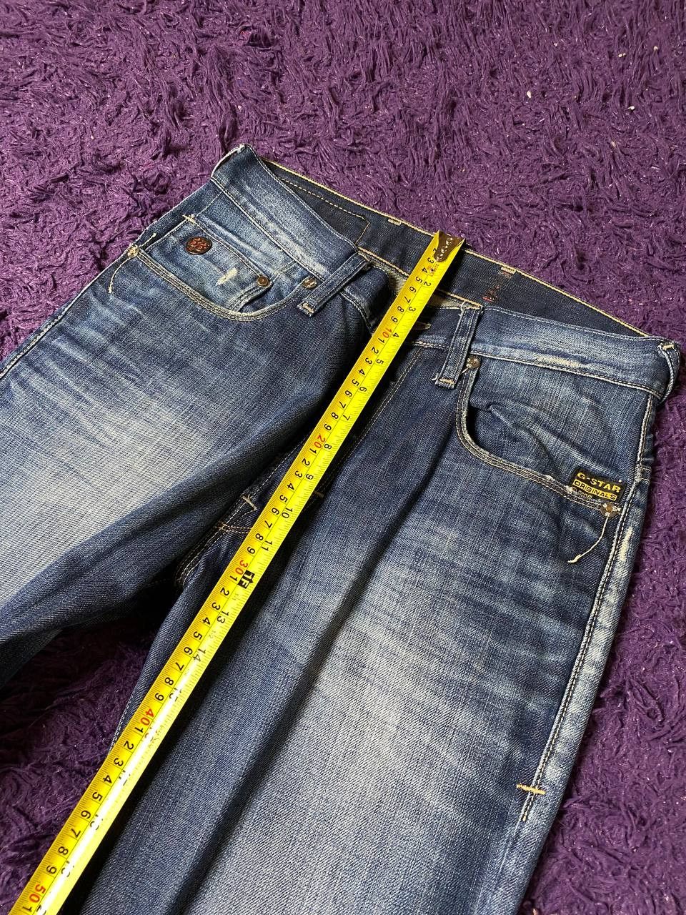 G-Star × Vintage Rare Hype Vintage 90s Denim Pants Y2K Size US 29 - 14 Thumbnail