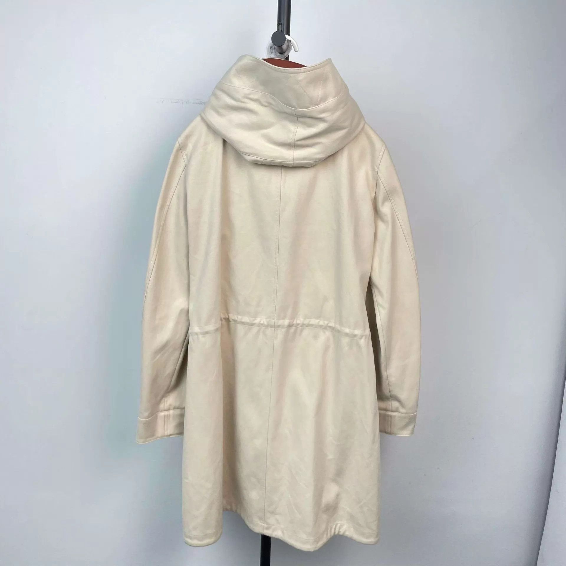 Loro Piana Loro Piana Cream Lapel Long Coat 95 New Size US S / EU 44-46 / 1 - 2 Thumbnail