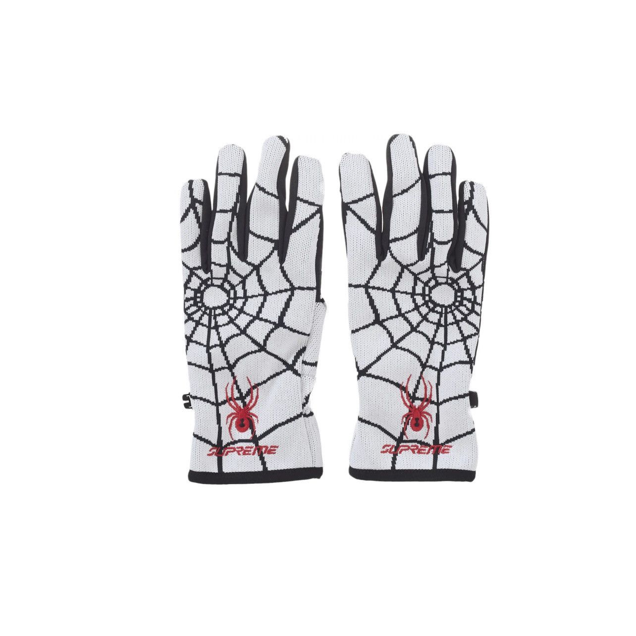 Supreme Spyder Gloves White Size: L