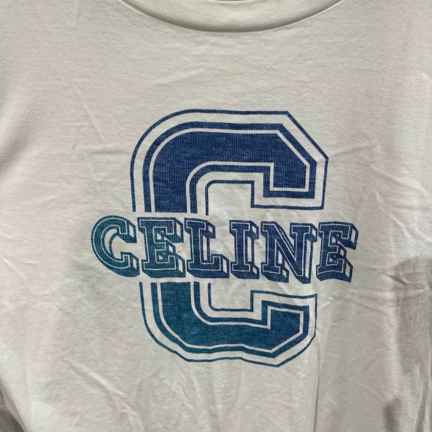 Celine Celine Classic Big C Logo Short Sleeve Tee M 99 New Size M / US 6-8 / IT 42-44 - 4 Thumbnail