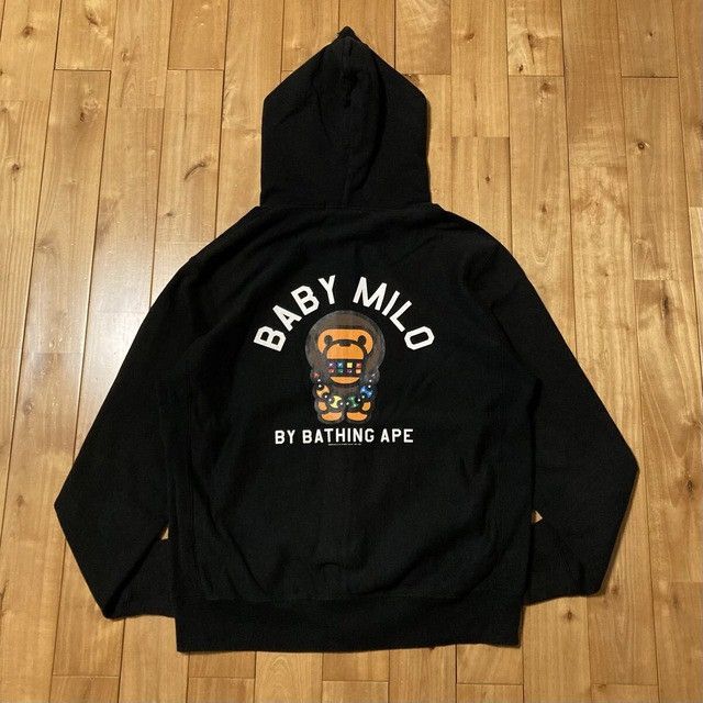 Bape BAPE Milo Full Zip Hoodie a bathing ape NIGO Size US M / EU 48-50 / 2 - 3 Thumbnail