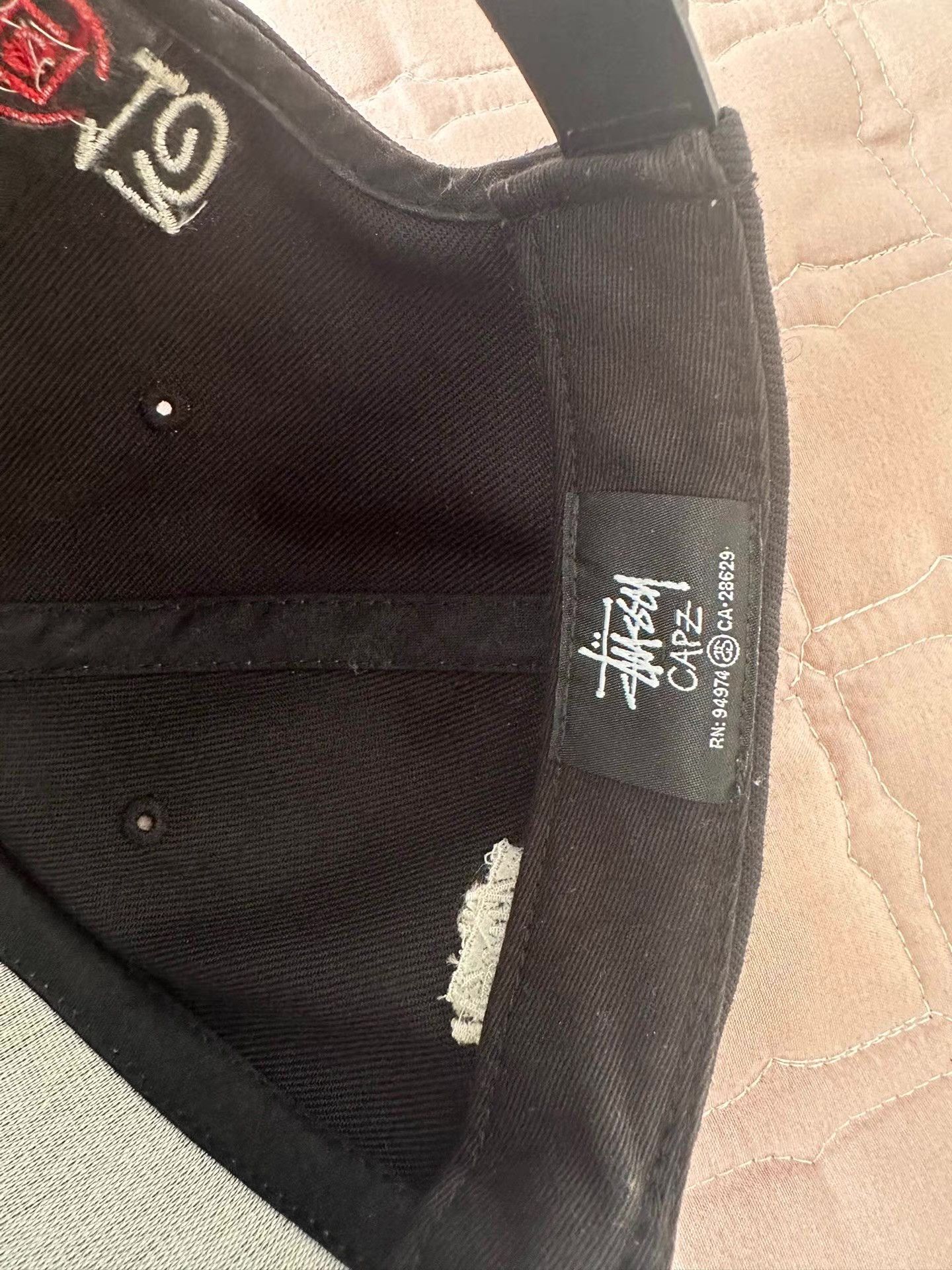 CLOT CLOT x Stussy Embroidered Baseball Cap, Edison Chen Size ONE SIZE - 6 Thumbnail