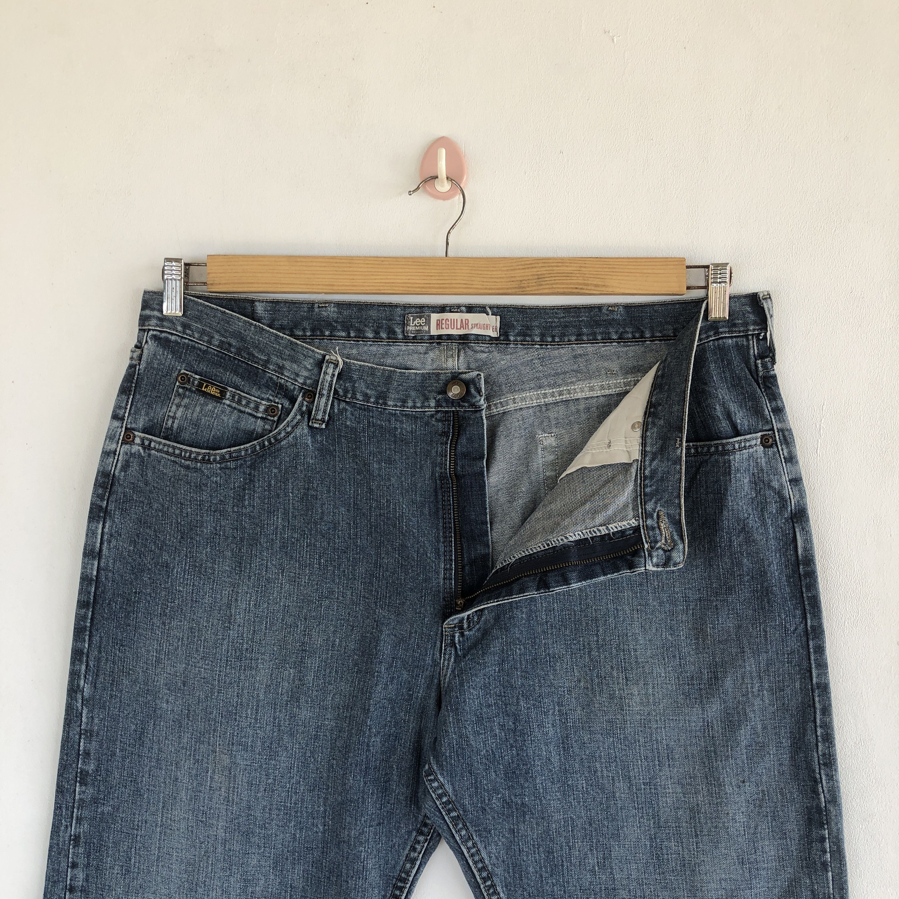 Lee Vintage Y2K Lee Baggy Jeans Oversized Lee Sanforized Denim Size US 40 / EU 56 - 5 Thumbnail