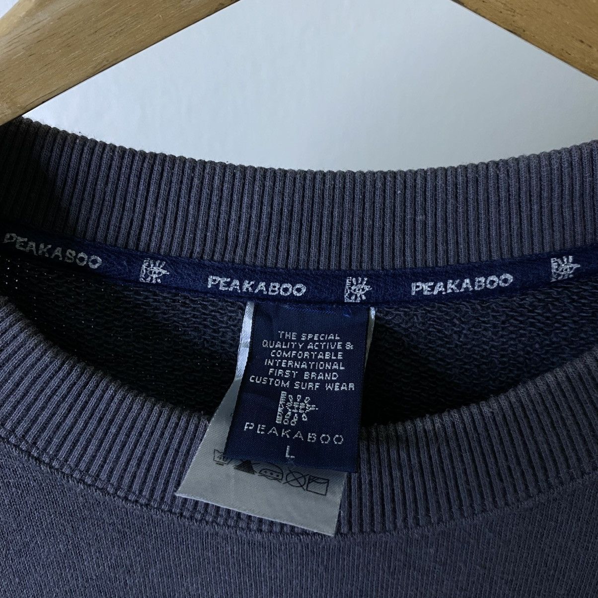Vintage Y2K Peakaboo Surf Crewneck Sweatshirt Surfing Style Size US L / EU 52-54 / 3 - 3 Thumbnail