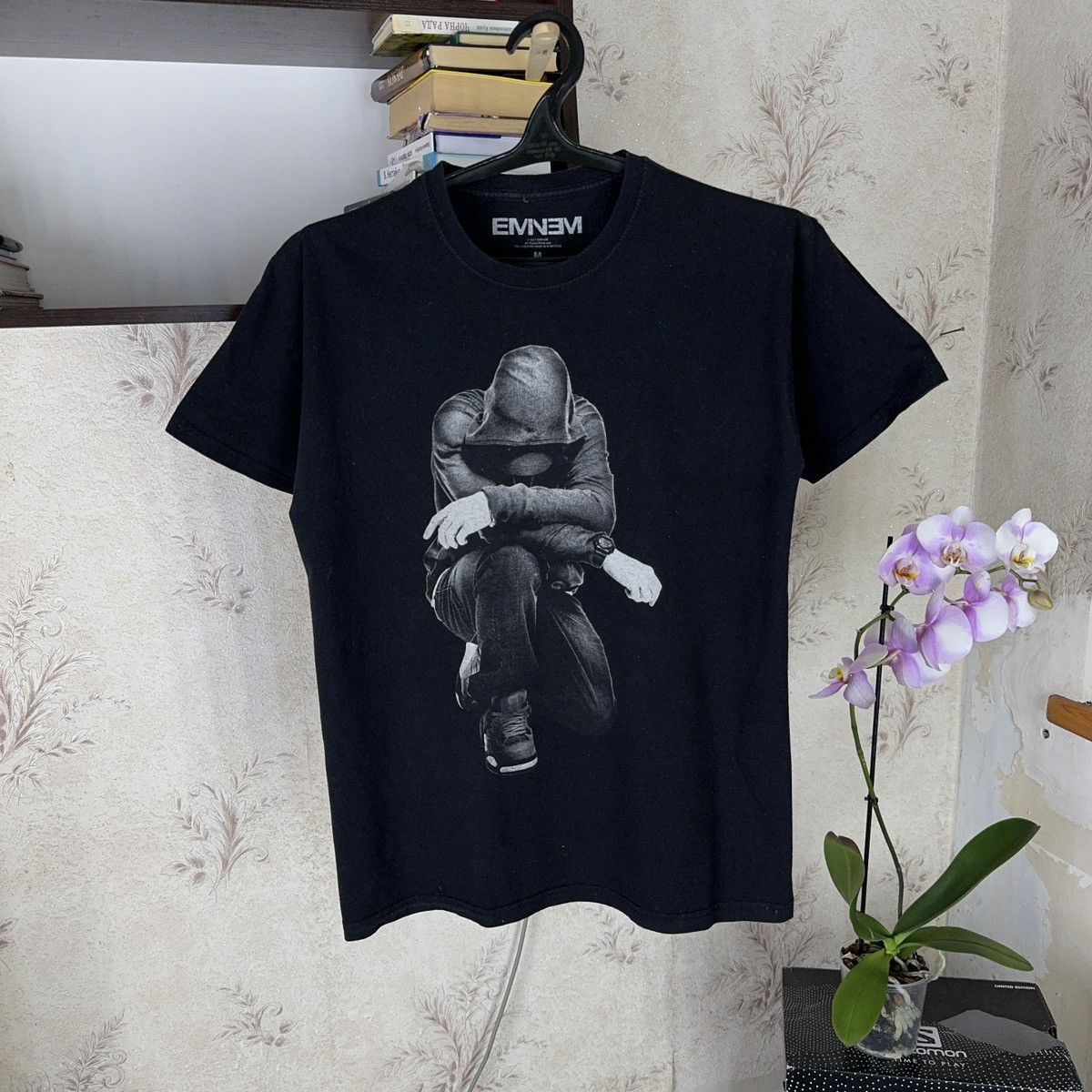 Eminem × Vintage Vintage Eminem 2017 T shirt Black Streetwear Rap Sz M Size US M / EU 48-50 / 2 - 1 Thumbnail