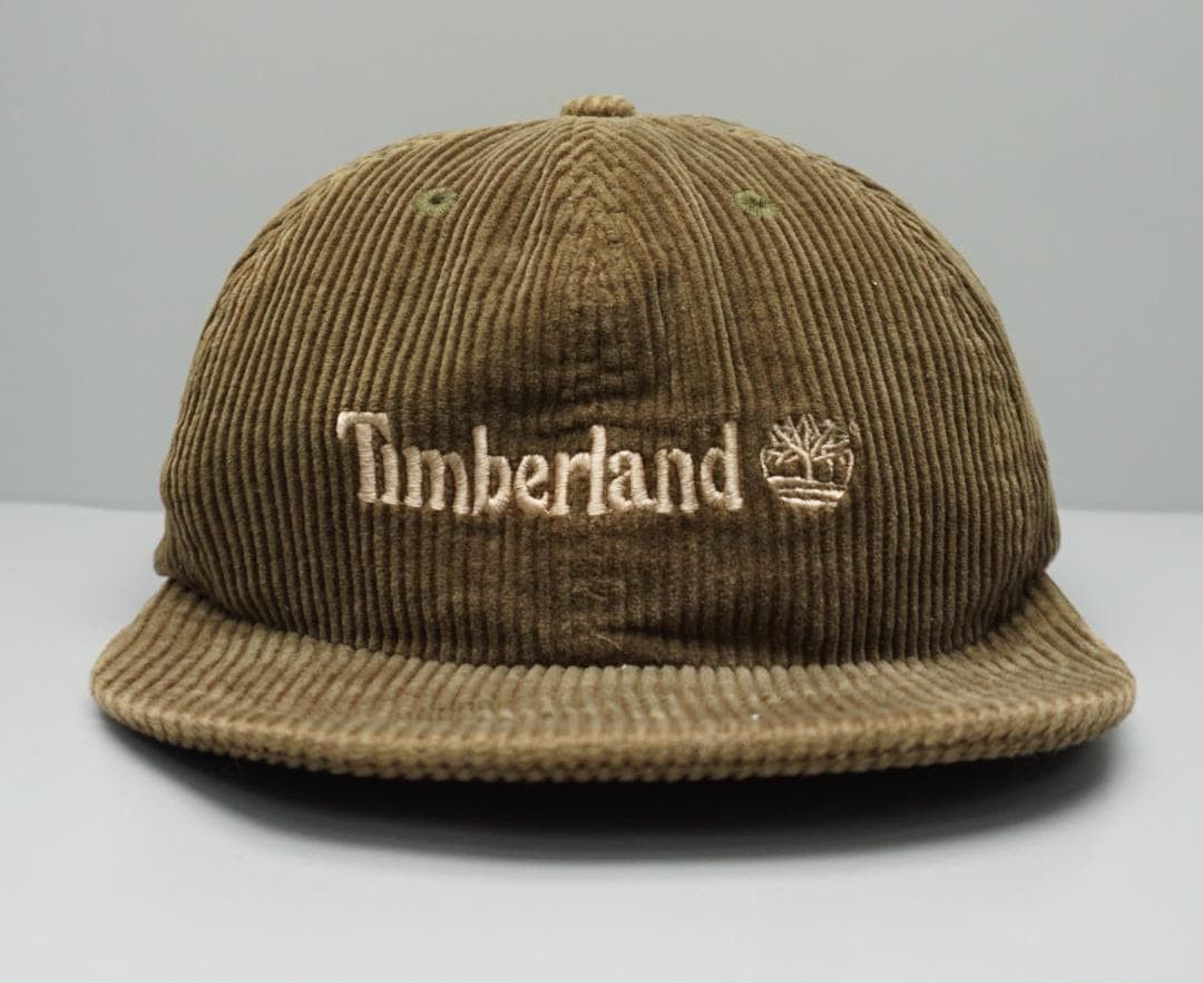 Anime 90's Timberland コーデュロイ キャップ ビンテージ Size US L / EU 52-54 / 3 - 1 Thumbnail