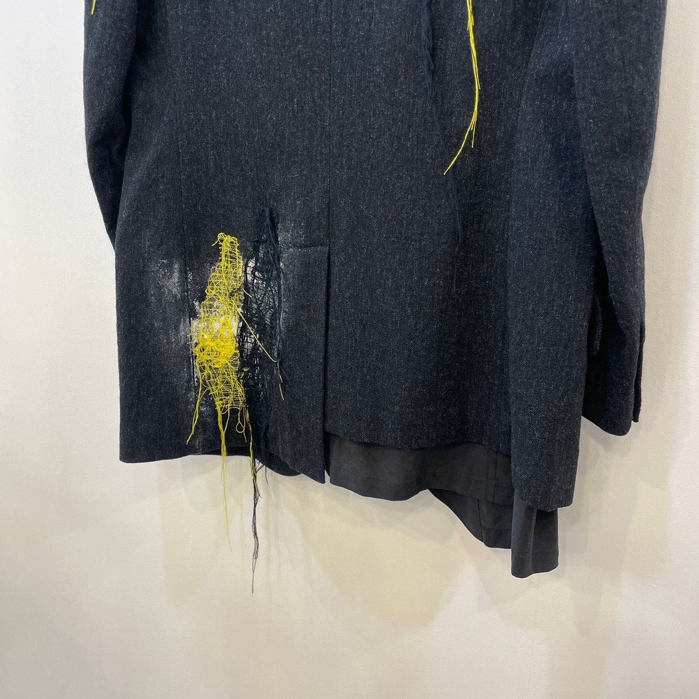 Yohji Yamamoto yohji yamamoto 20fw destroyed jacket Size US XL / EU 56 / 4 - 9 Thumbnail