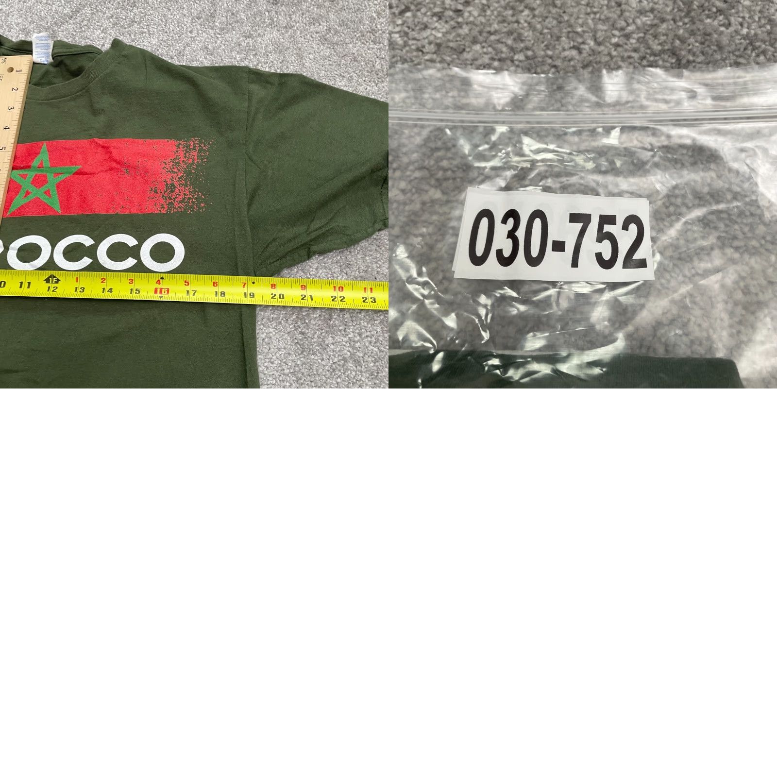 Port & Company VINTAGE Port & Company Ring Spun Graphic T-Shirt Unisex Adult Medium Green Morocco Tee Size M / US 6-8 / IT 42-44 - 8 Thumbnail