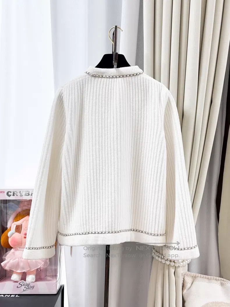 Chanel Chanel Chain four-pocket corduroy cardigan jacket Size XS / US 0-2 / IT 36-38 - 3 Thumbnail