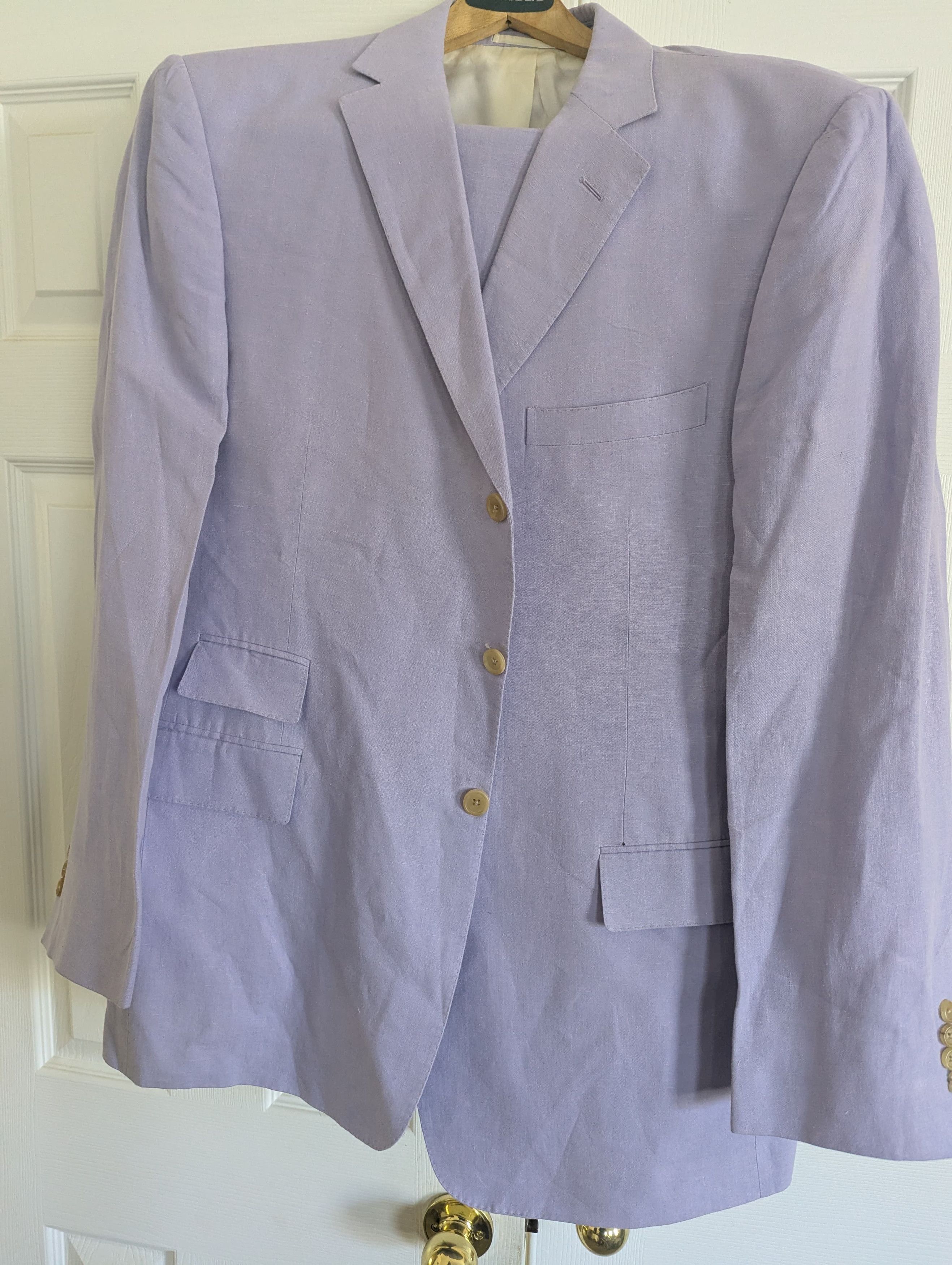 Vintage Italian Linen Suit
