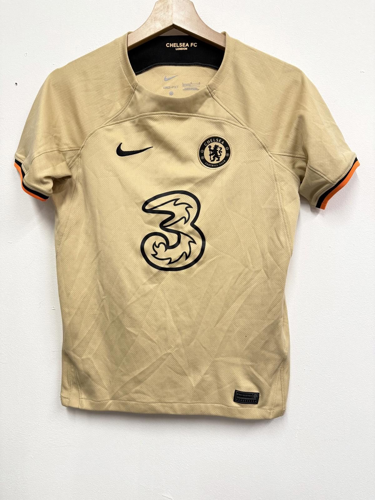 Nike Chelsea FC Football Club Jersey Size 9 Youth Size ONE SIZE - 1 Thumbnail