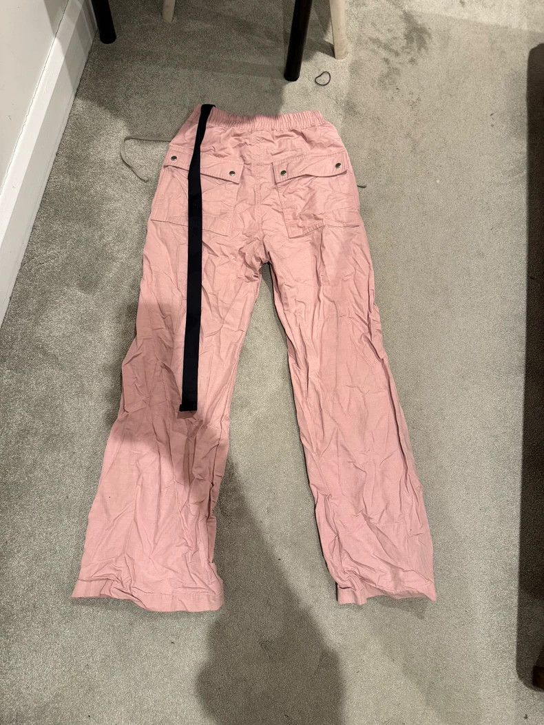 Rick Owens RICK OWENS size xs Pink geth Bela zip button pants Size US 28 / EU 44 - 6 Thumbnail