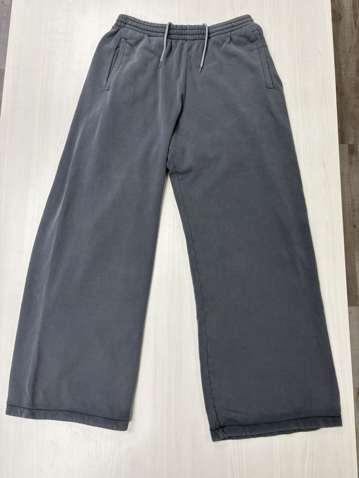 パンツ YeezyGAP heavy weight pants poeticblack Yeezy Gap Double Layered Heavy Sweatpants Poetic Black Large