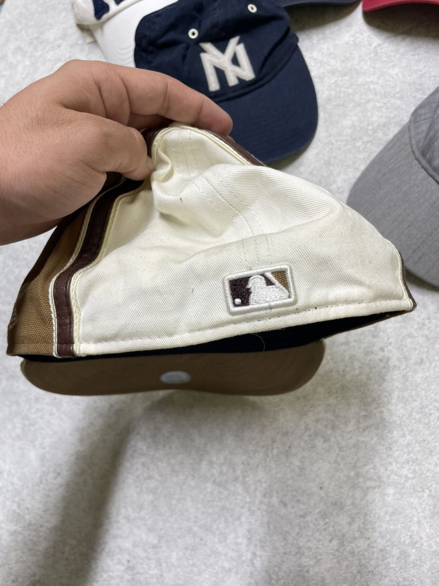 New Era × New York Yankees × Rap Tees Vintage 90s New York Yankees Cap– Leather Trim / MLB Archive Size ONE SIZE - 3 Thumbnail