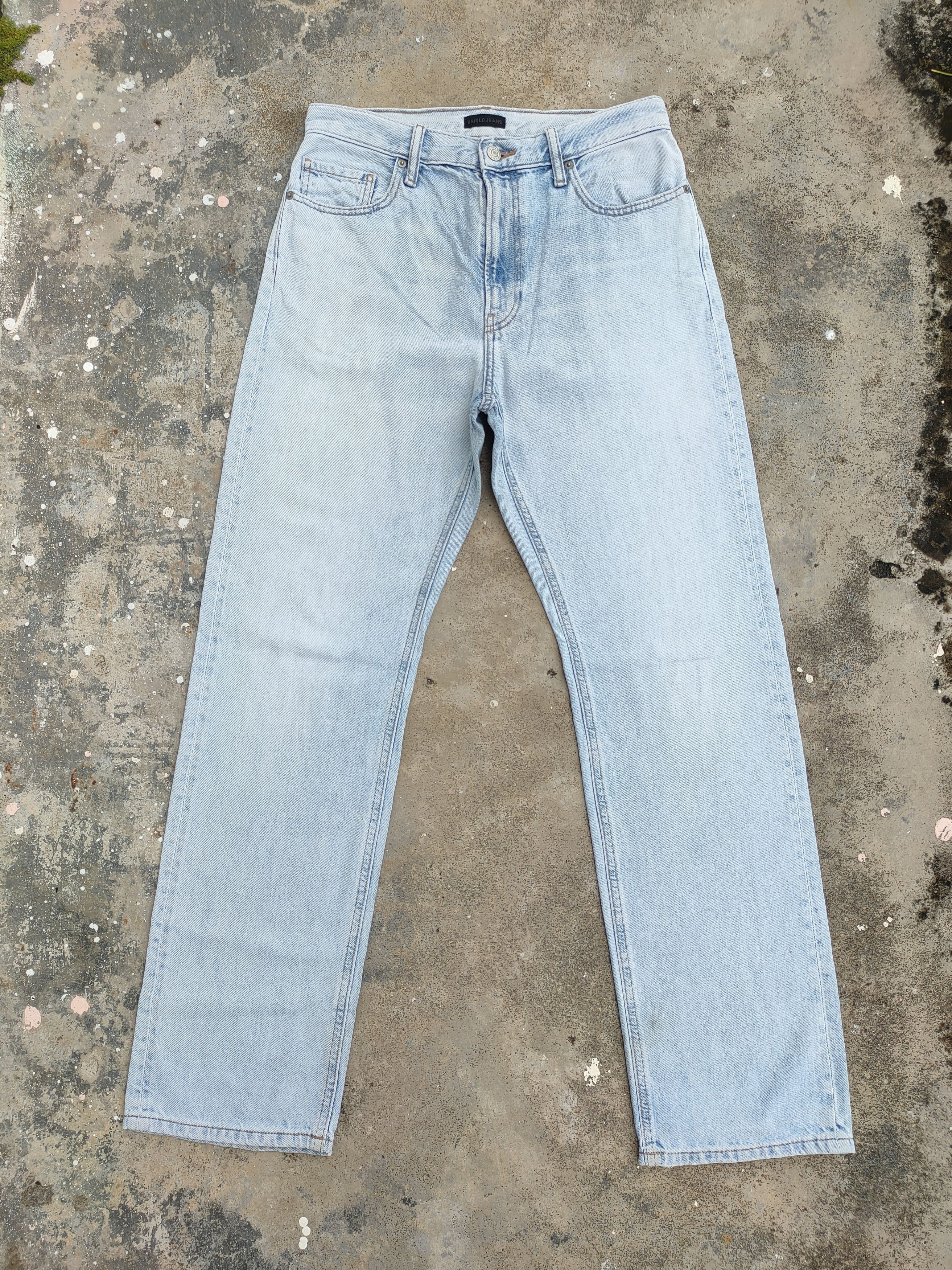 Black Label VINTAGE JAPANESE FADED WASH BLUE JEANS DENIM PANTS Size US 30 / EU 46 - 1 Thumbnail