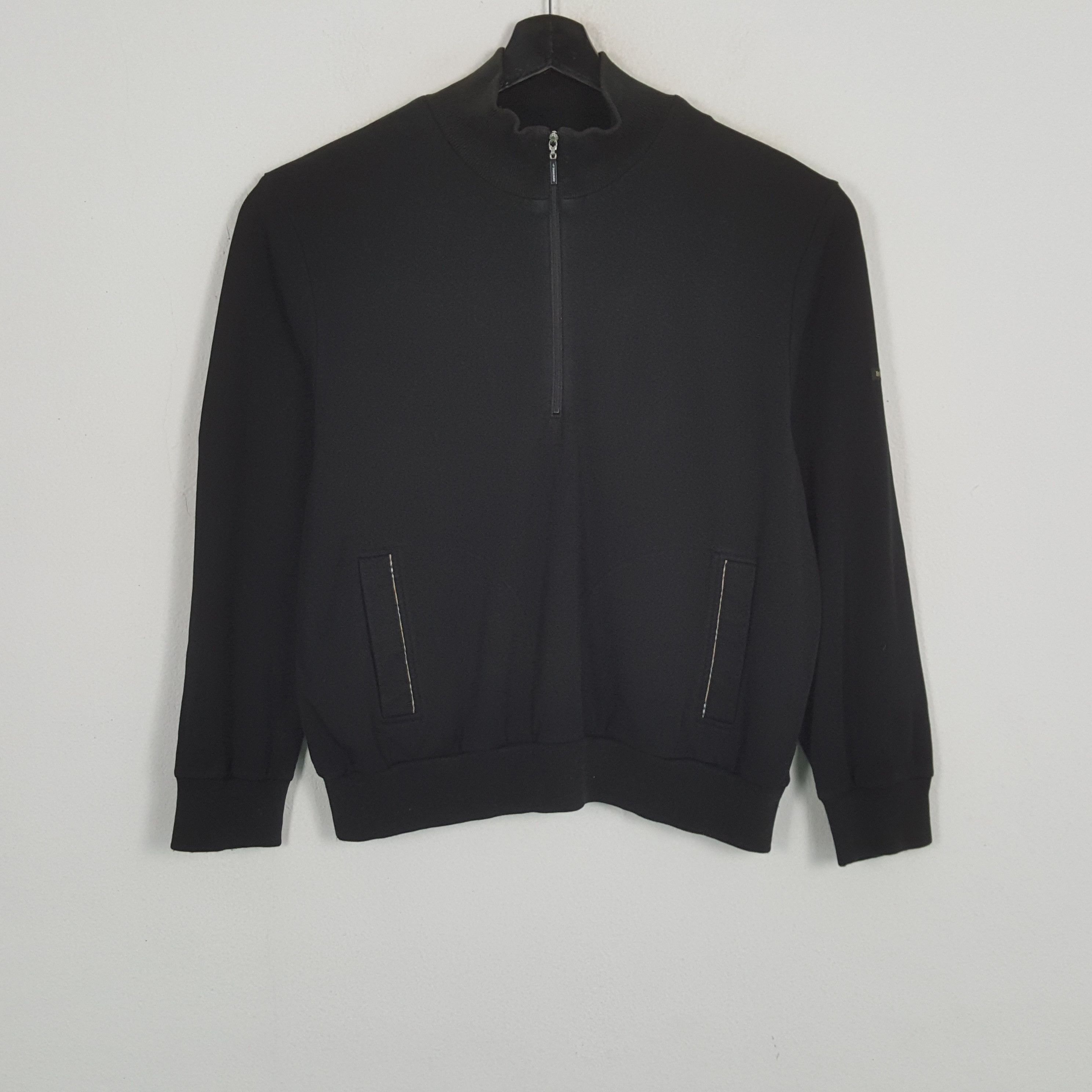 Burberry × Vintage BURBERRY GOLF Fashion Custom Art Half Zipper Sweatshirt Size US M / EU 48-50 / 2 - 3 Thumbnail