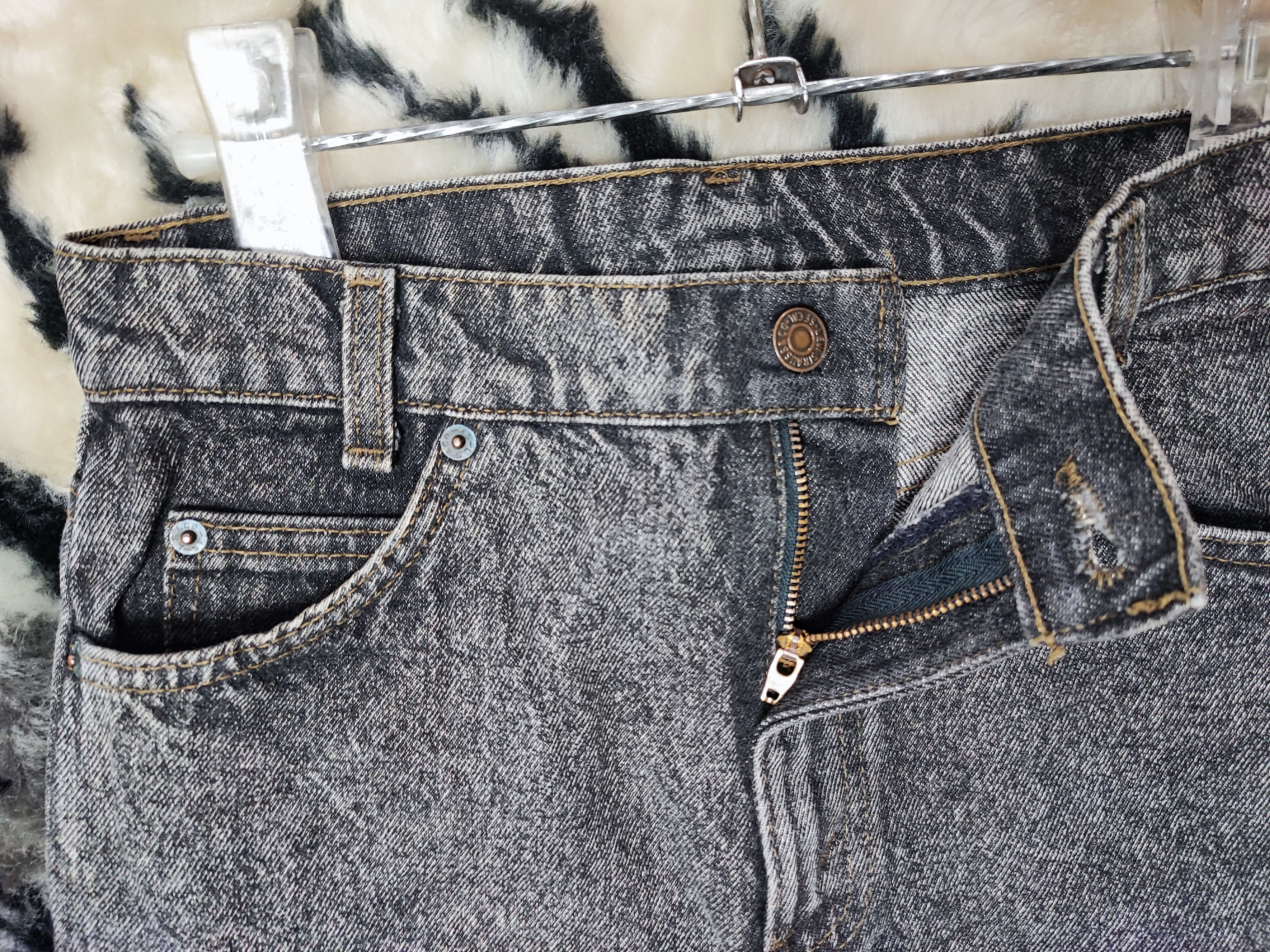 Levi's Vintage 90 Black Levis 512 Slim Tapered Jeans Size US 27 - 10 Thumbnail