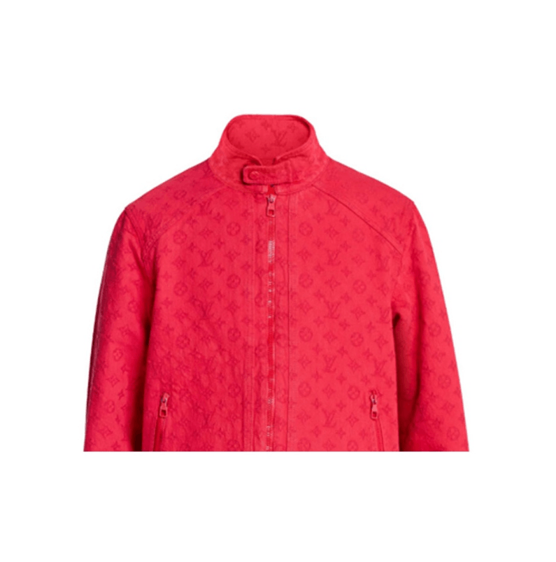 Louis Vuitton Louis Vuitton all-over print long-sleeve denim jacket Size US M / EU 48-50 / 2 - 2 Thumbnail