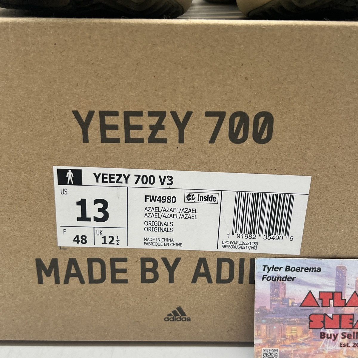 Adidas Yeezy 700 azael Size US 13 / EU 46 - 6 Thumbnail