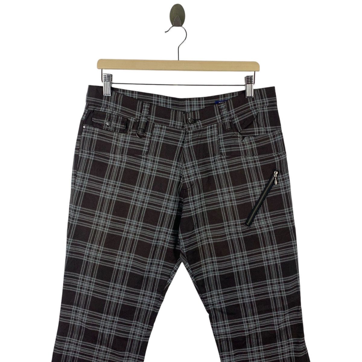 Japanese Brand × semanticdesign SEMANTIC DESIGN tartan plaid pants Size US 34 / EU 50 - 2 Thumbnail