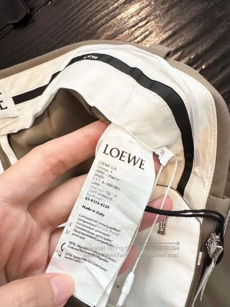 Loewe LOEWE 24 styles wide-leg pants, size 34 Size 42" / US 20 - 4 Thumbnail