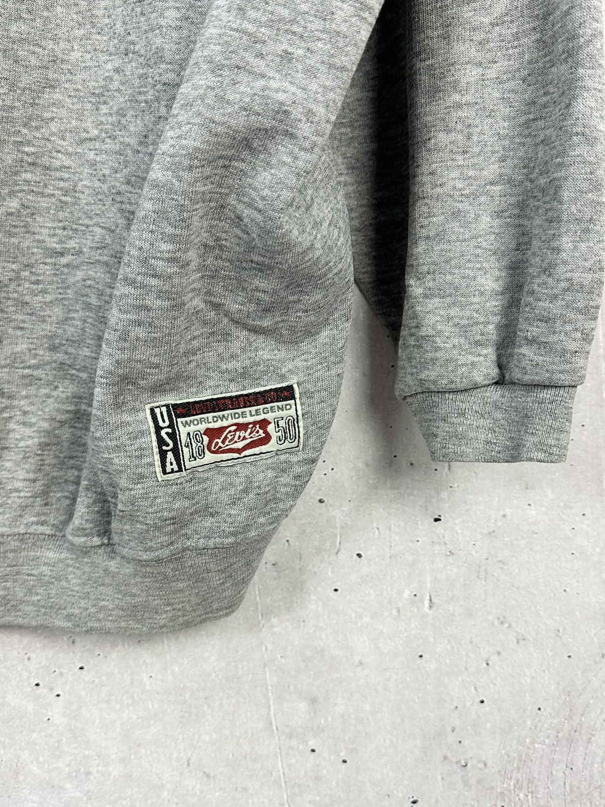 Levi's Vintage Levi’s Worldwide Legend Made in USA Grey Sweatshirt Size US M / EU 48-50 / 2 - 7 Thumbnail