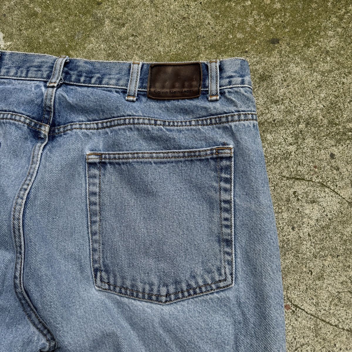 Calvin Klein Thrashed Faded Distressed Calvin Klein Jeans ERD Grunge Size US 38 / EU 54 - 13 Thumbnail