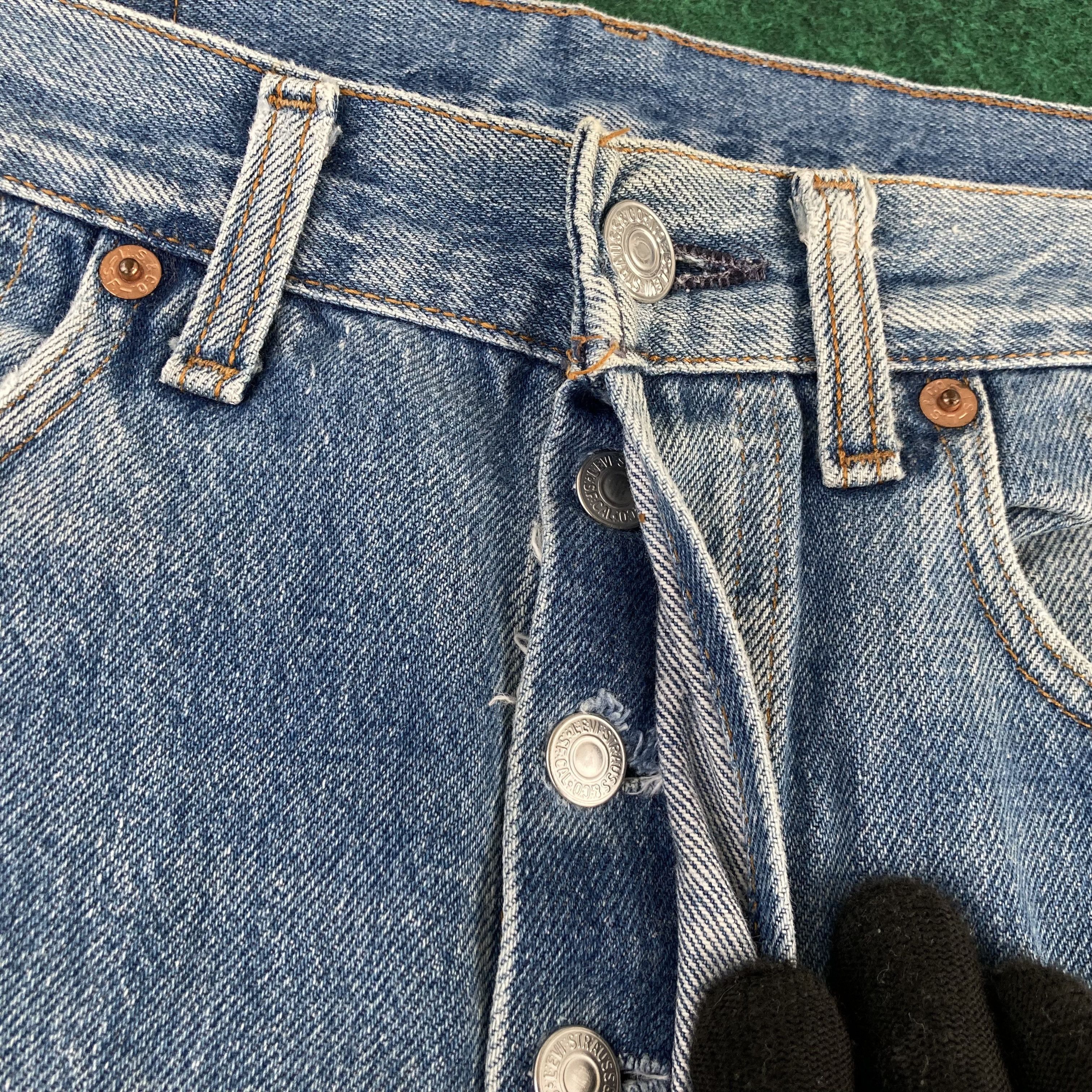 Levi's × Vintage Vintage Levis 501 Short Sz 30 Jorts Jeans Size US 30 / EU 46 - 5 Thumbnail