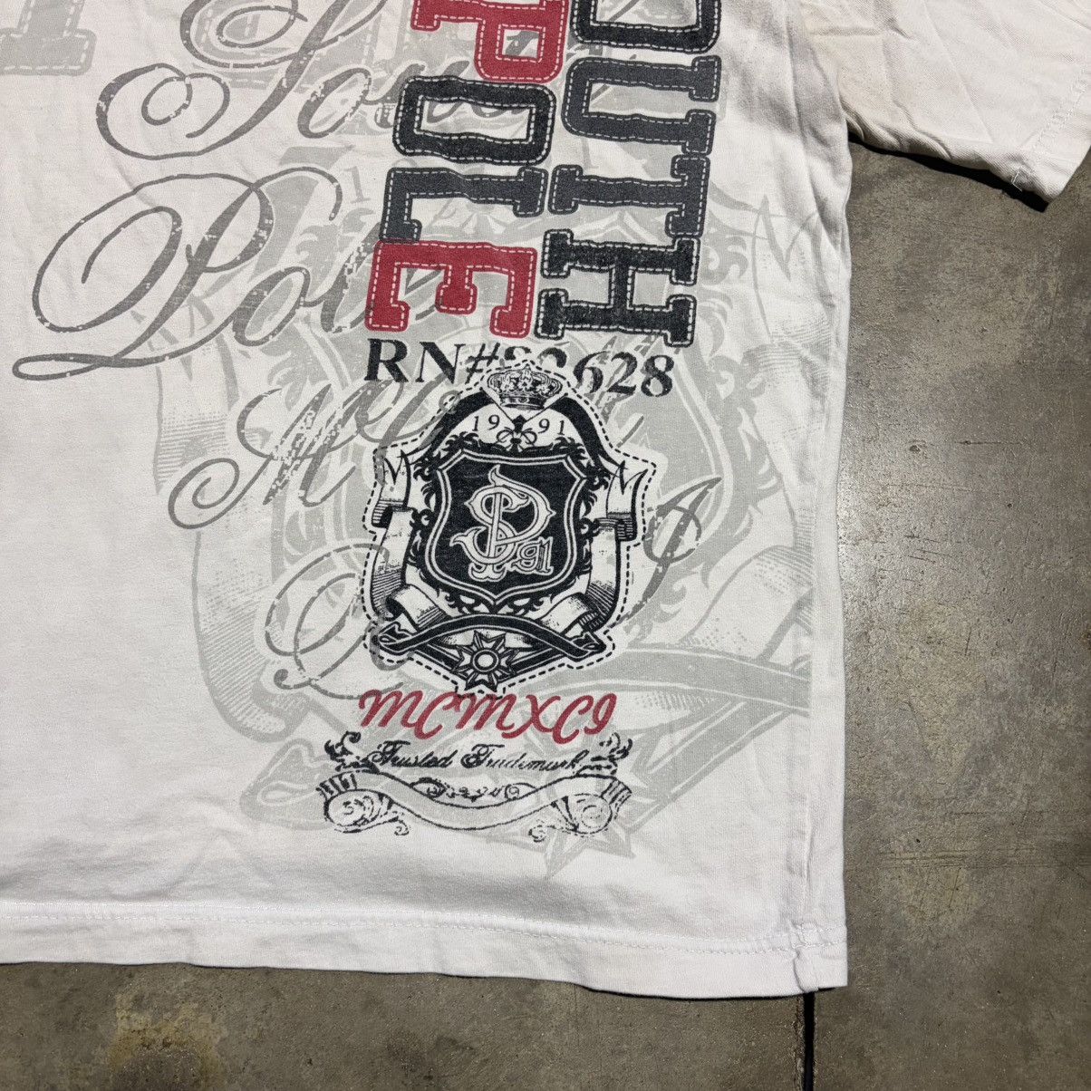 Southpole Vintage SouthPole T shirt AOP Hip Hop Logo Skater Y2K Size US L / EU 52-54 / 3 - 3 Thumbnail
