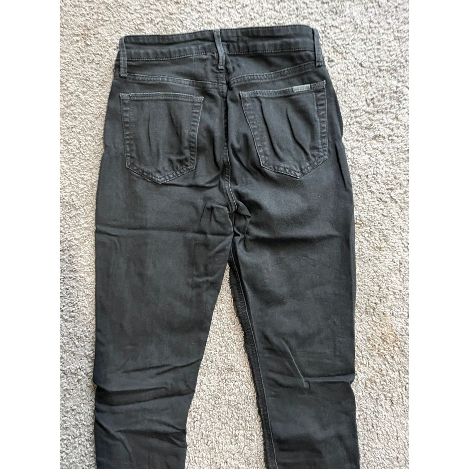 Vintage JOE'S Jeans The Charlie High Rise Skinny Ankle Jeans Women's Size 26 Black Rinse Denim Skinny Fit 5-Pocket Regular Rise WWB Ladies Size 26" / US 2 / IT 38 - 4 Thumbnail