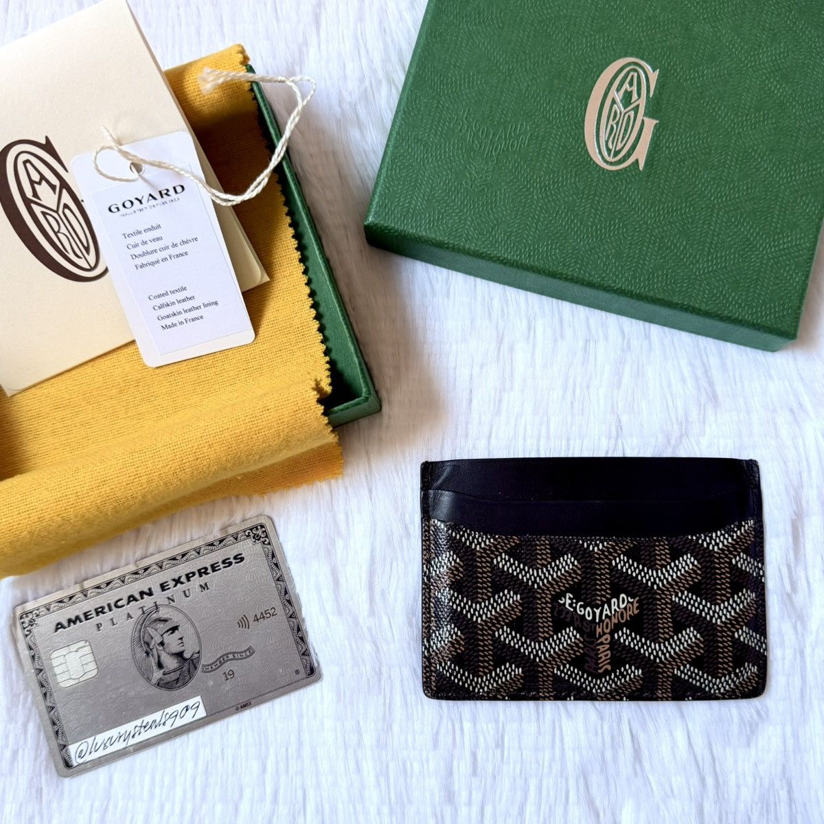 Goyard Goyard Saint Sulpice Cardholder Size ONE SIZE - 1 Thumbnail