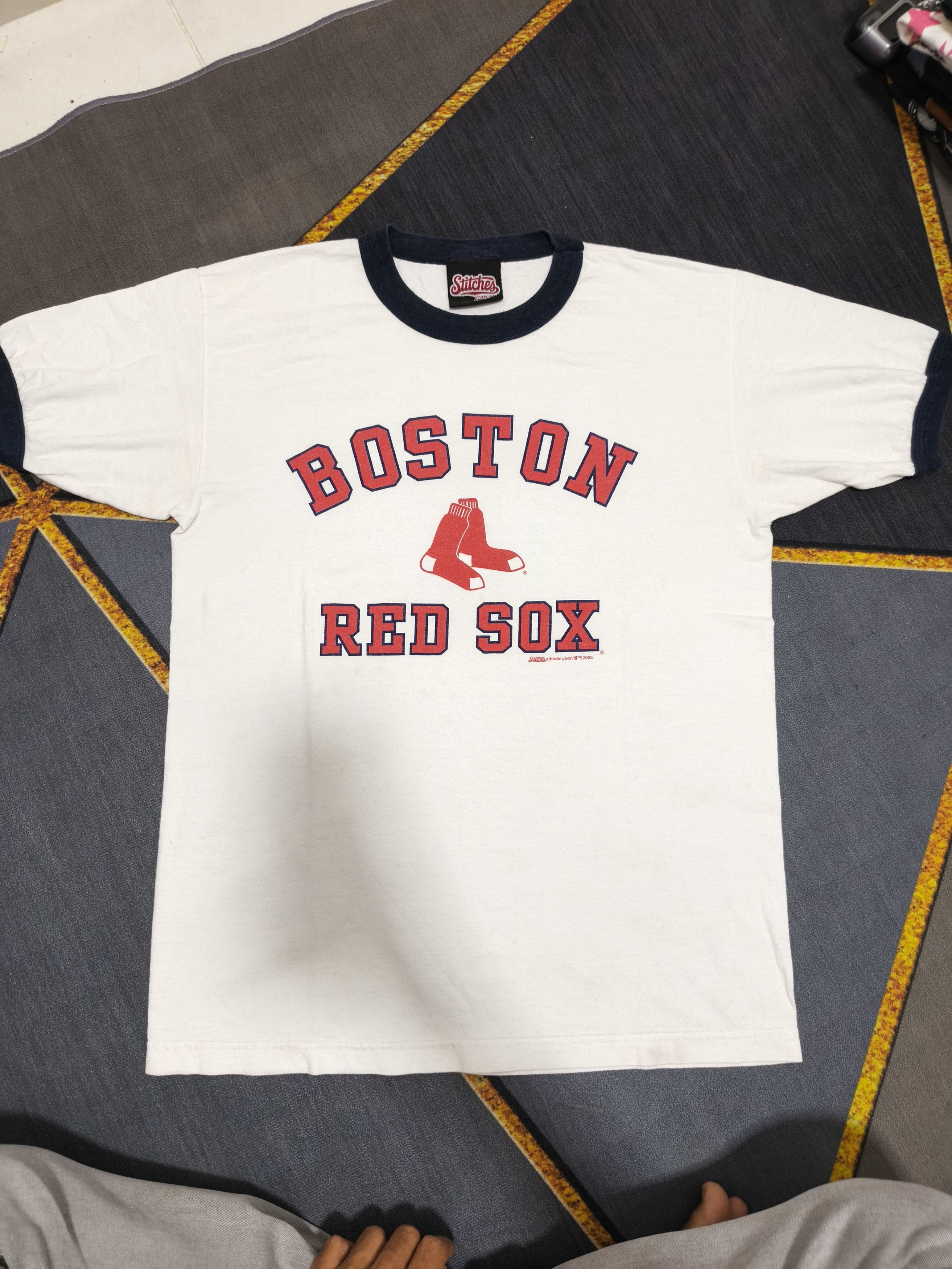 Other Vintage Boston Red Sox Ringer Tee – MLB Graphic | 2005 Size US M / EU 48-50 / 2 - 1 Thumbnail