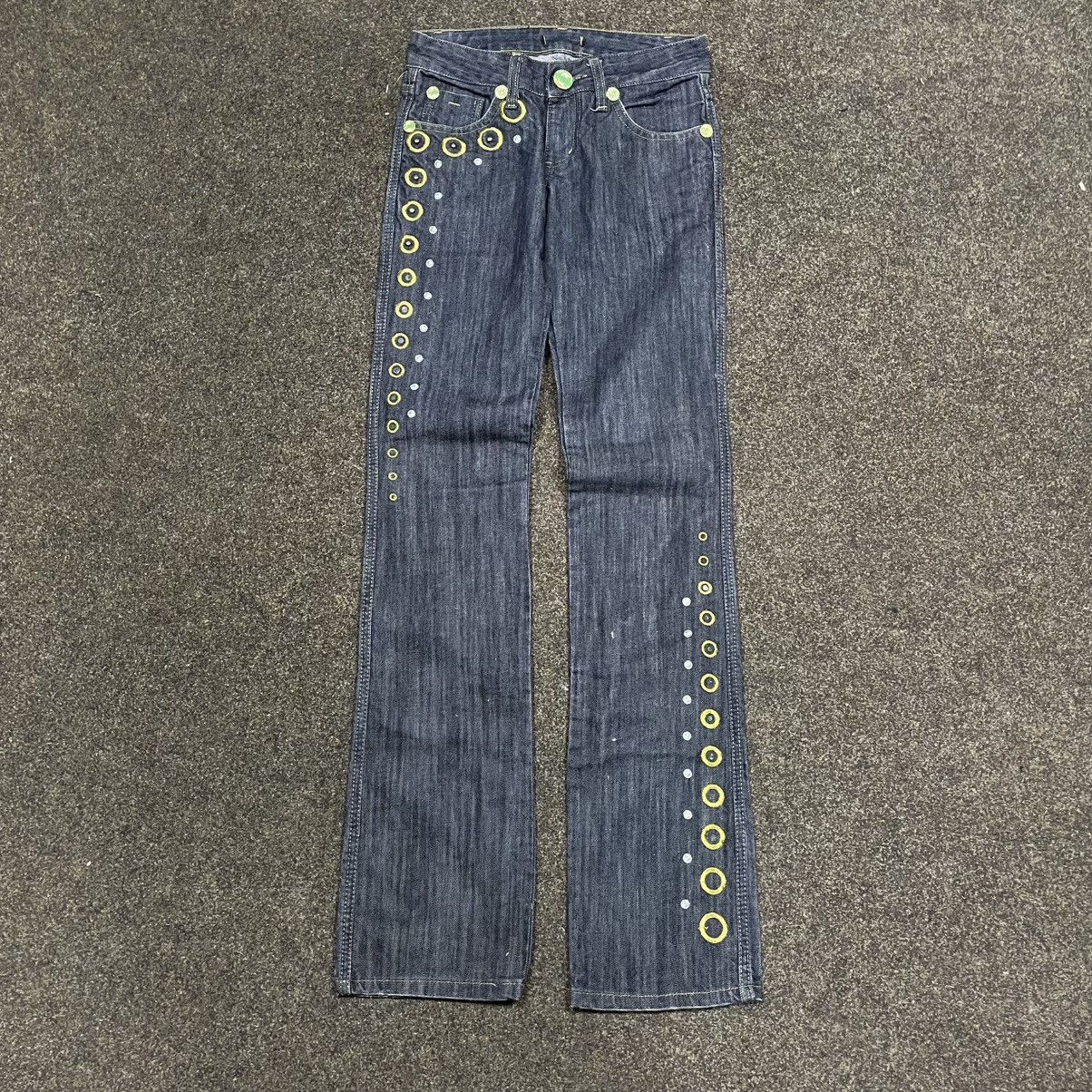 Vintage Y2K Baggy Distressed Cargo Pants Bondage Straps Grunge 30 Size 30" / US 8 / IT 44 - 1 Thumbnail