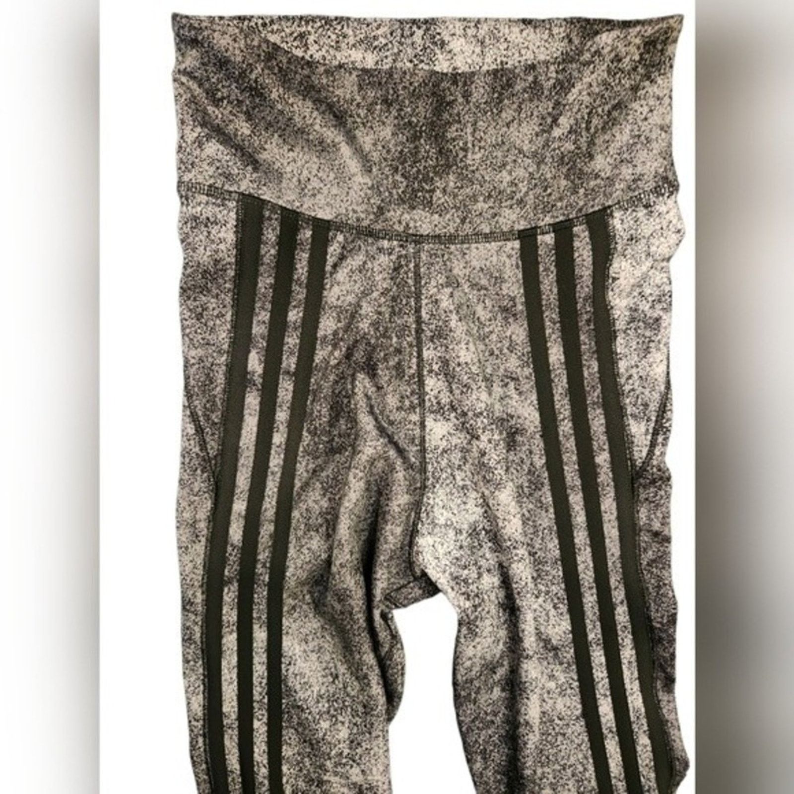 Adidas Adidas Climalite Athletic Stripe High Waist Legging XS Size 26" / US 2 / IT 38 - 3 Thumbnail
