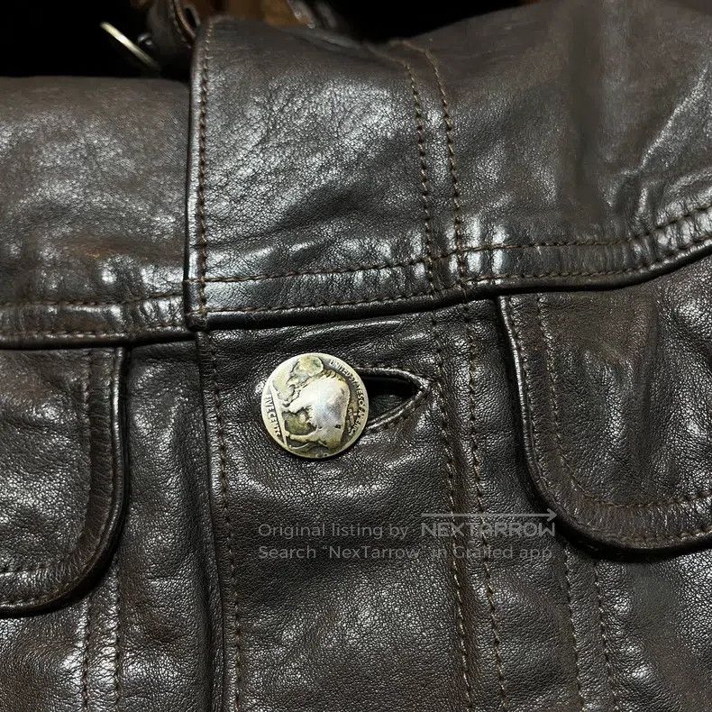 RRL Ralph Lauren RRL Ralph Lauren Gambler Leather Jacket Size US S / EU 44-46 / 1 - 4 Thumbnail