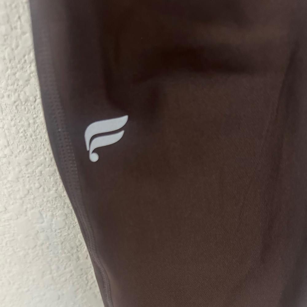 Fabletics Fabletics High-Waisted 7/8 Leggings Side Pockets Brown Large Size 36" / US 14 / IT 50 - 6 Thumbnail