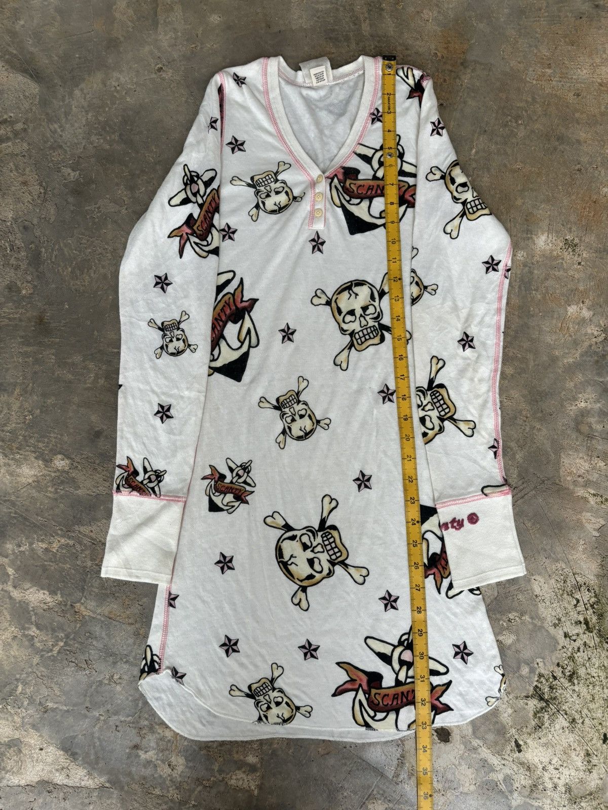 Hysteric Glamour × If Six Was Nine × Japanese Brand Y2k Opium Scanty Skull Full Print Women's Size S / US 4 / IT 40 - 12 Thumbnail