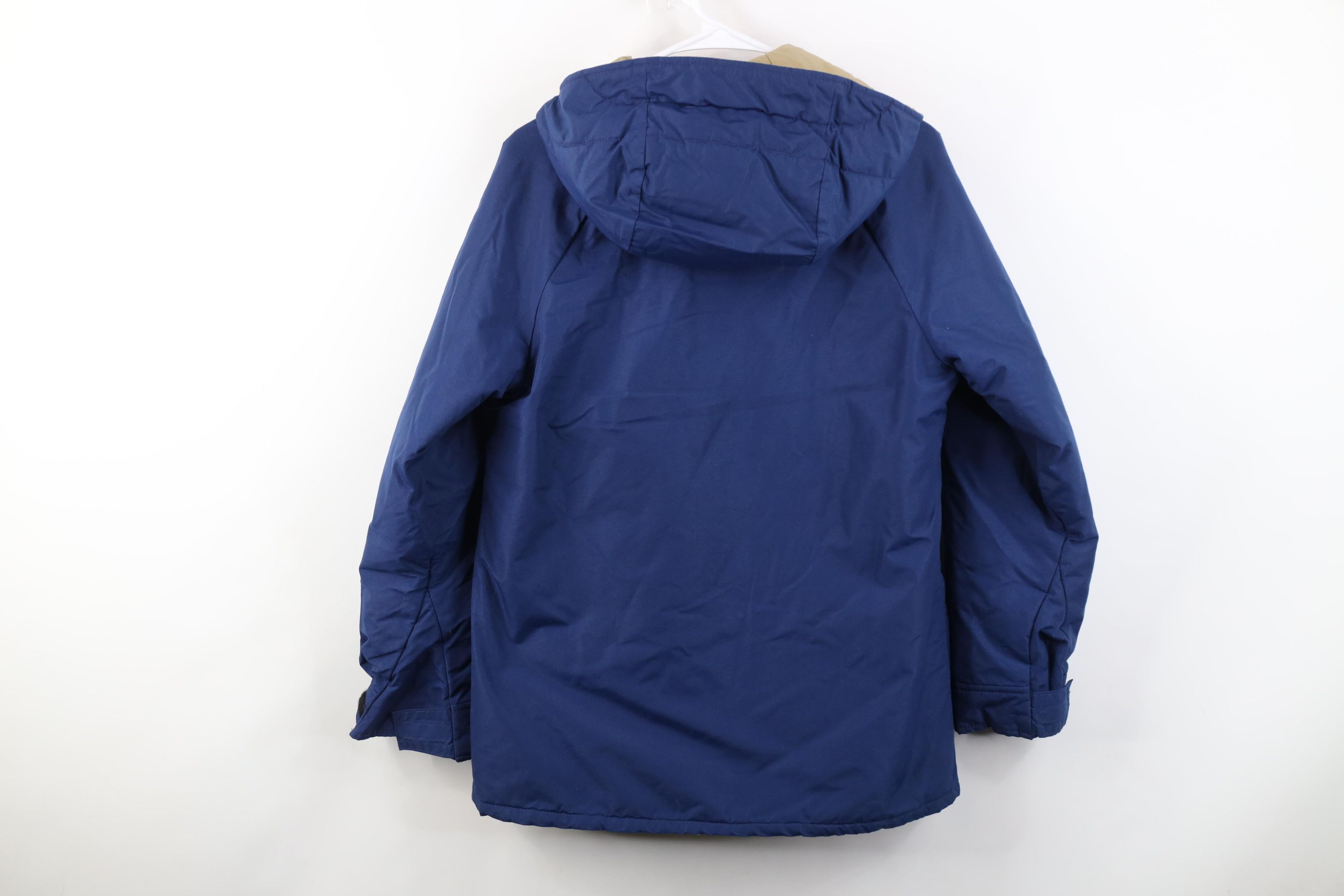 Vintage Vintage 80s Streetwear Waterproof Hooded Parka Jacket USA Size M / US 6-8 / IT 42-44 - 17 Thumbnail