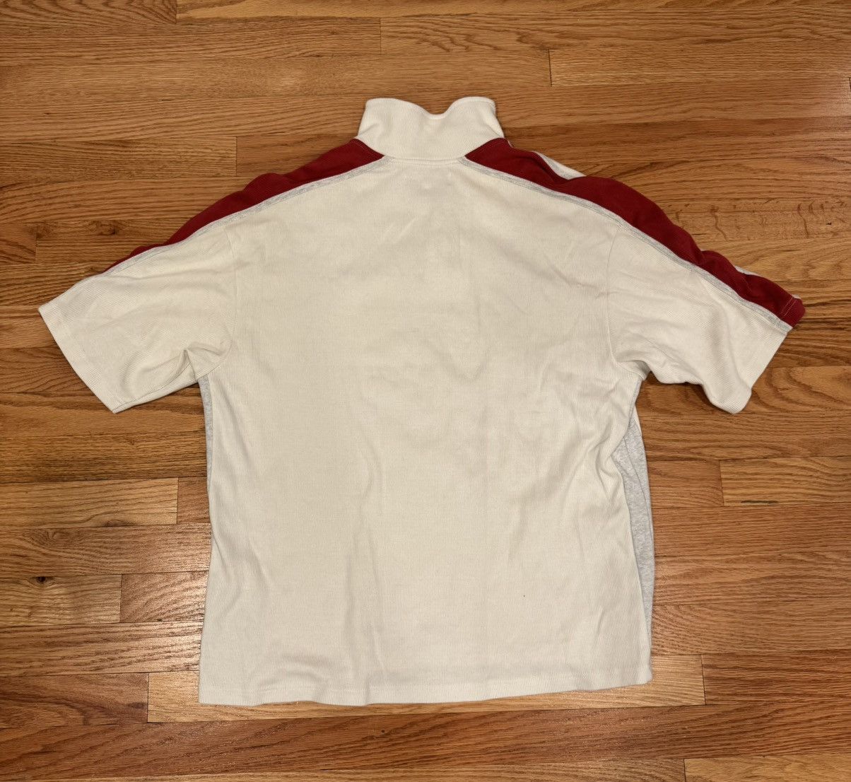 YARDSALE Yardsale V-Neck Polo Shirt White size XL Size US XL / EU 56 / 4 - 2 Thumbnail