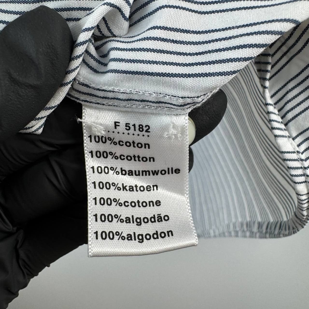 Lacoste Vintage Lacoste Striped Button Up Shirt Mens Size XL Size US XL / EU 56 / 4 - 7 Thumbnail