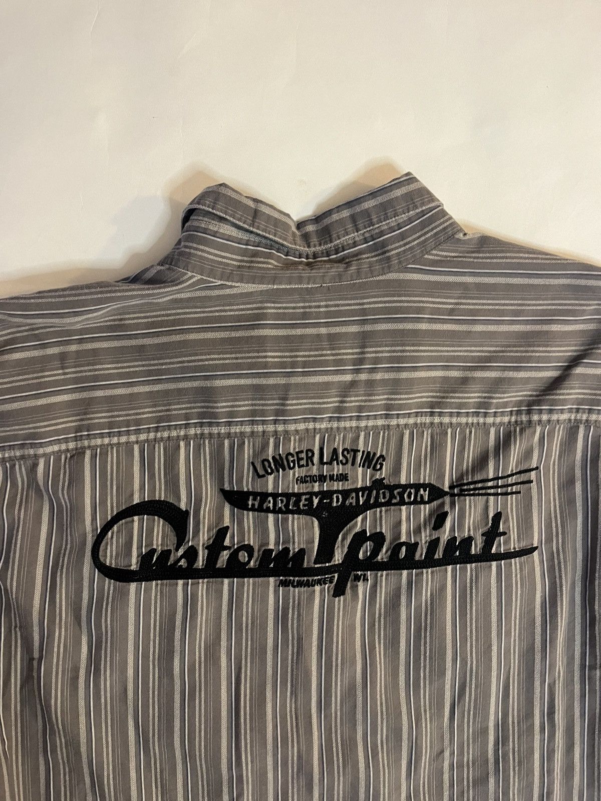 Harley Davidson Harley Davidson Mechanic Shop Shirt Work Shirt Size US XL / EU 56 / 4 - 5 Thumbnail