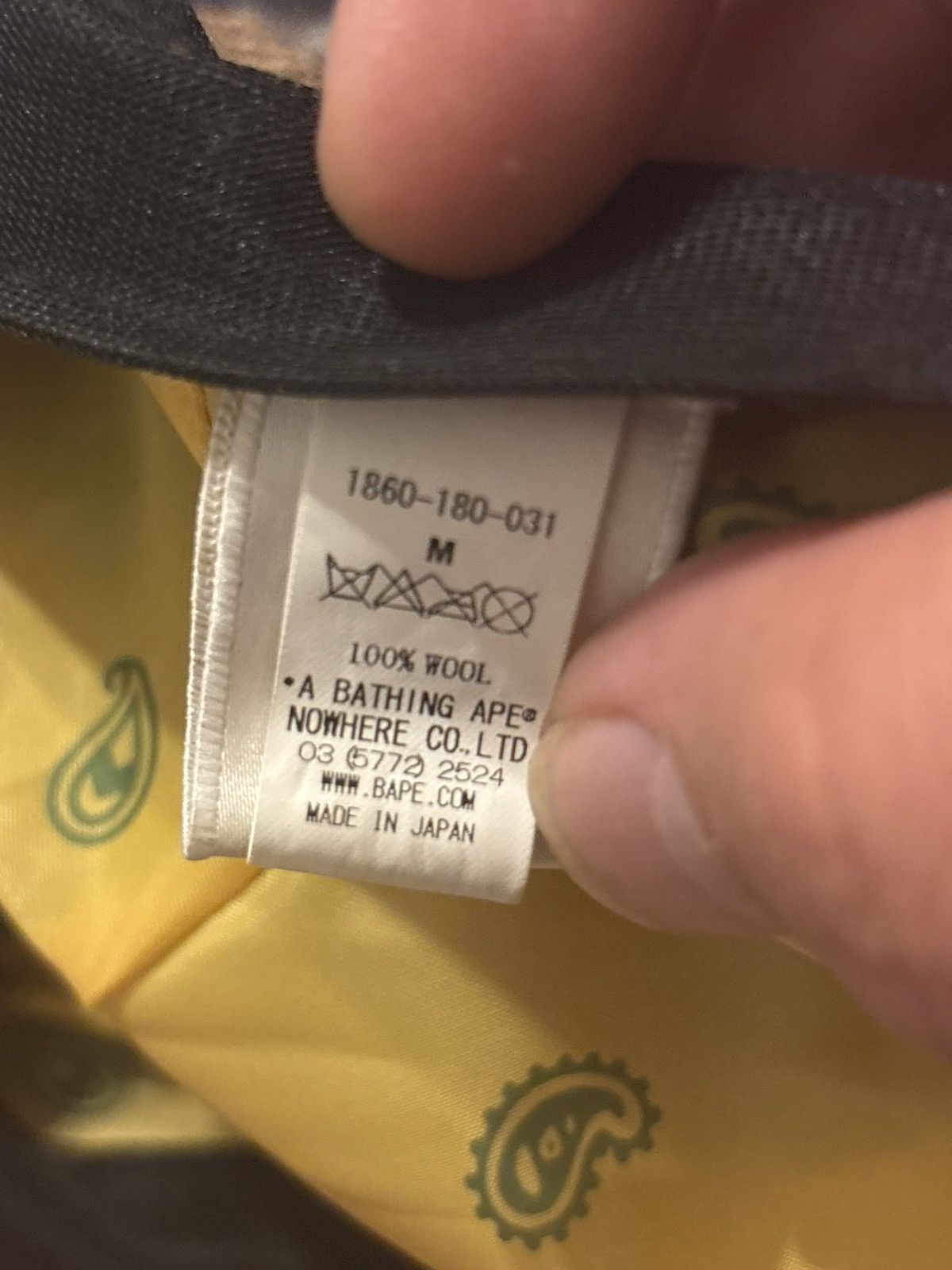 Bape Vintage paperboy wool Bape hat Size ONE SIZE - 6 Thumbnail