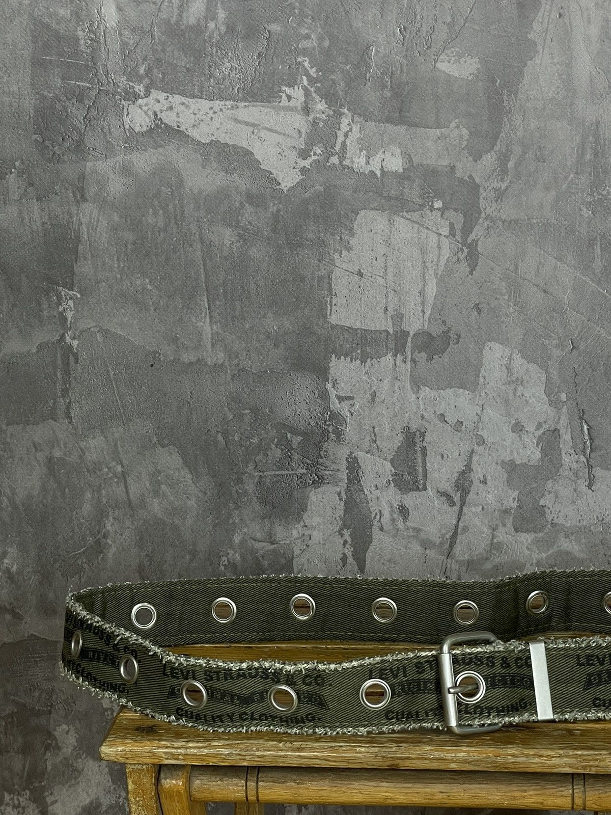 Japanese Brand × Vintage Levis Vintage Y2K Distressed Military Y2K Japan Belt Size ONE SIZE - 2 Thumbnail