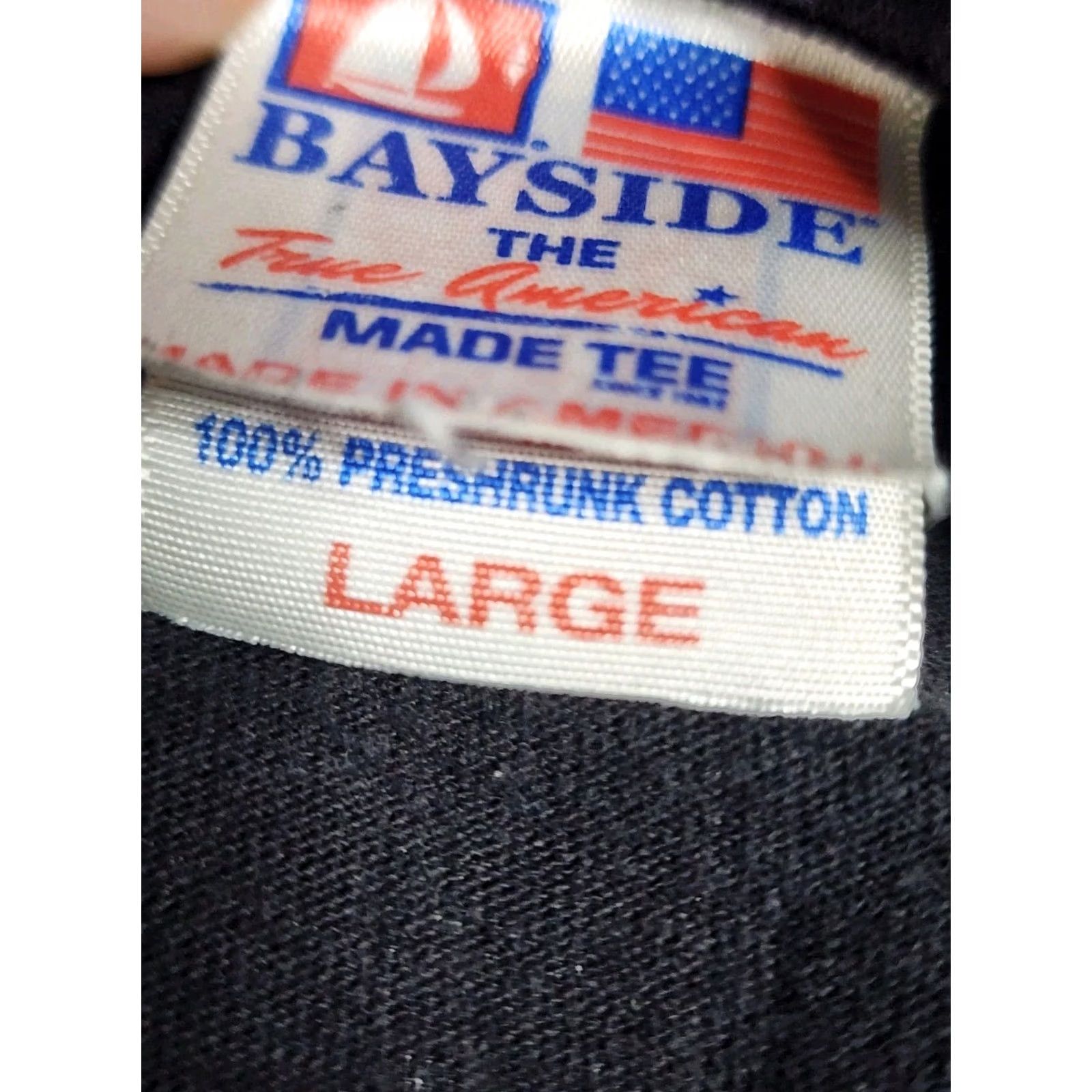 Vintage Bayside Mens L Air Force USAF T Shirt Fighter Jets Aim High Double Sided USA Size US L / EU 52-54 / 3 - 4 Thumbnail