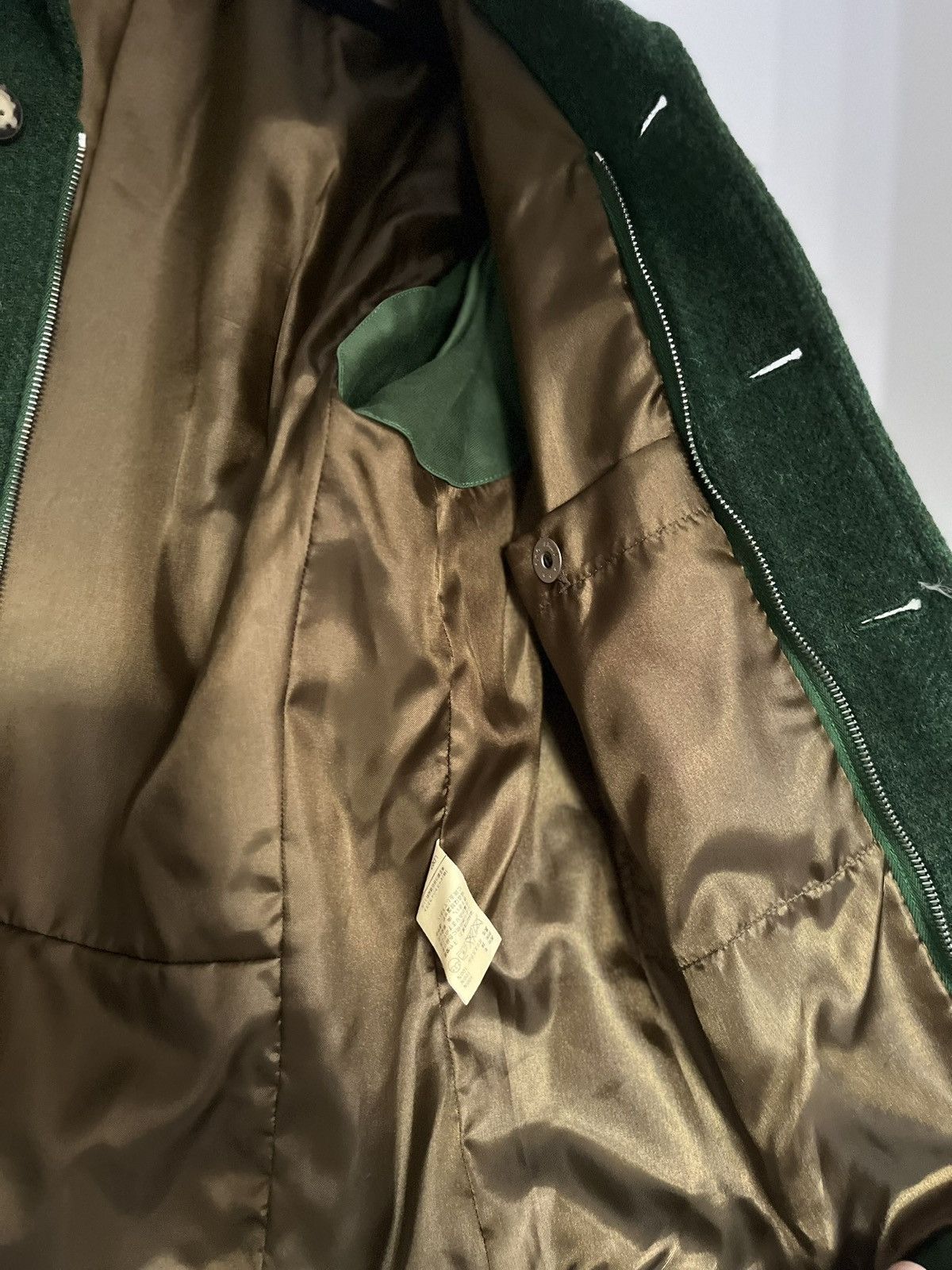 A.P.C. APC Wool Jacket, Size Small, in Green - Made in France Size US S / EU 44-46 / 1 - 3 Thumbnail