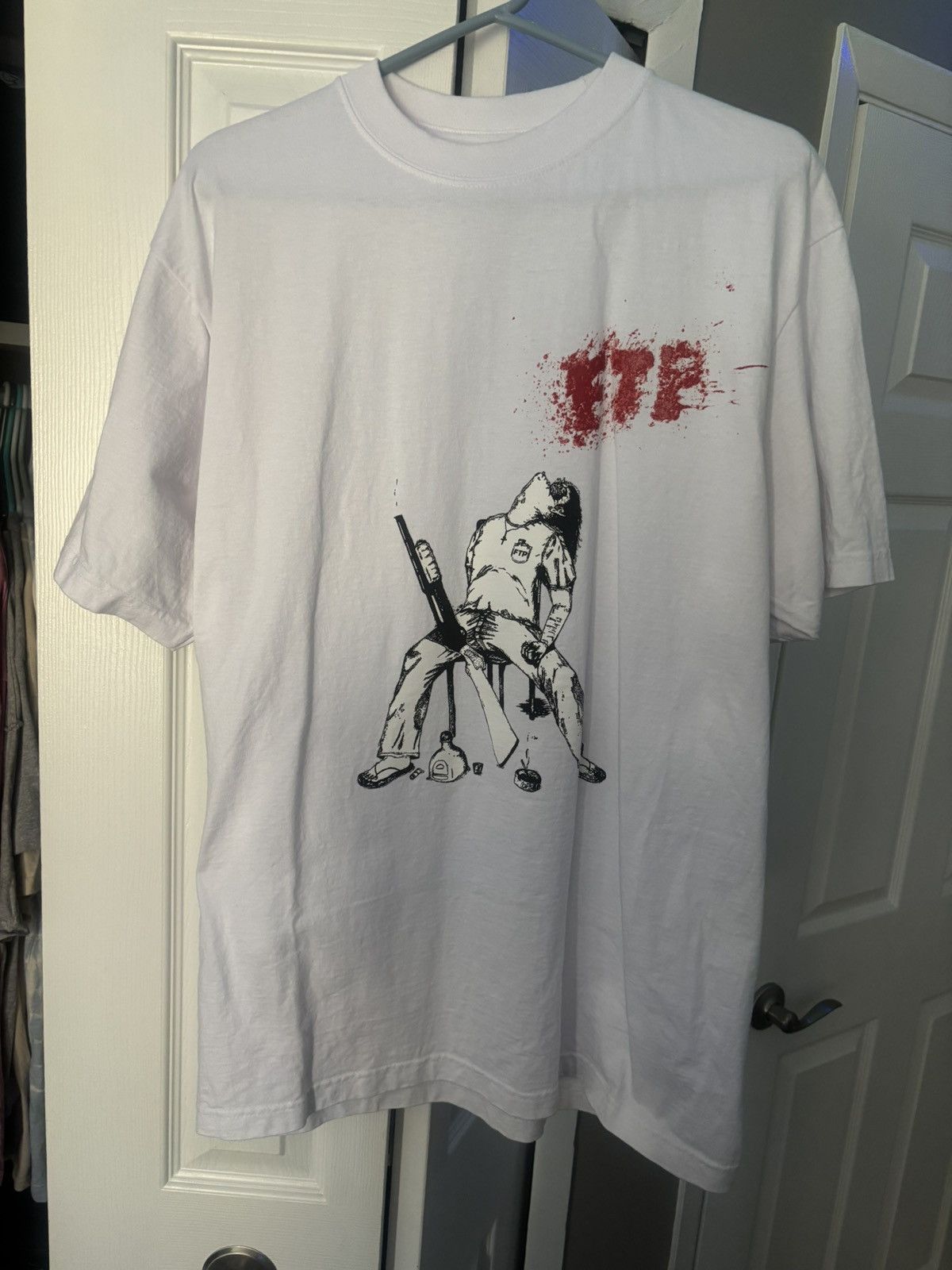 Fuck The Population FUCK THE POPULATION KYS TEE LARGE Size US L / EU 52-54 / 3 - 2 Thumbnail