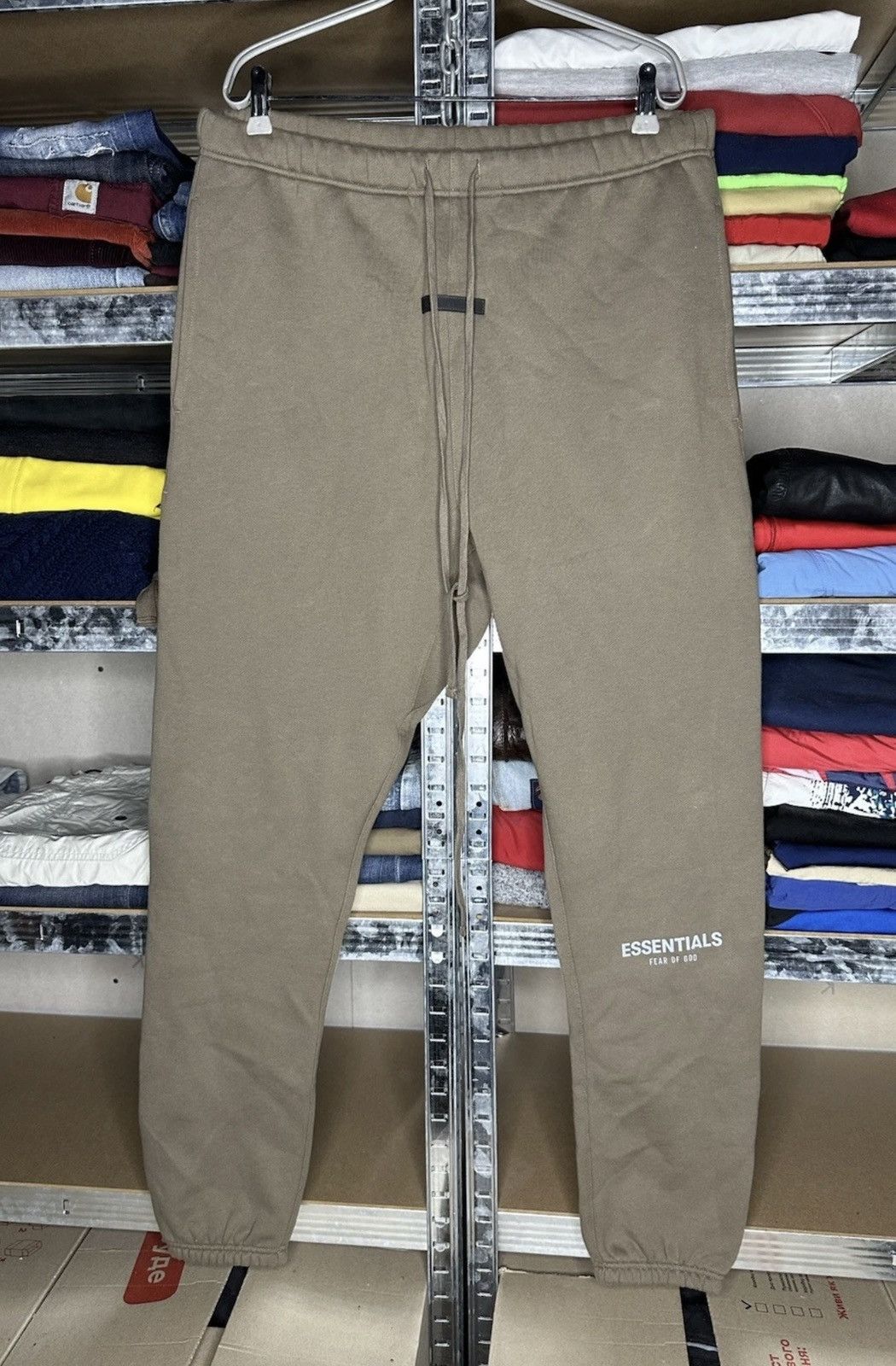 Fear of God Fear of God Essentials Sweatpants Joggers Logo Print Men XL Size US 36 / EU 52 - 1 Thumbnail