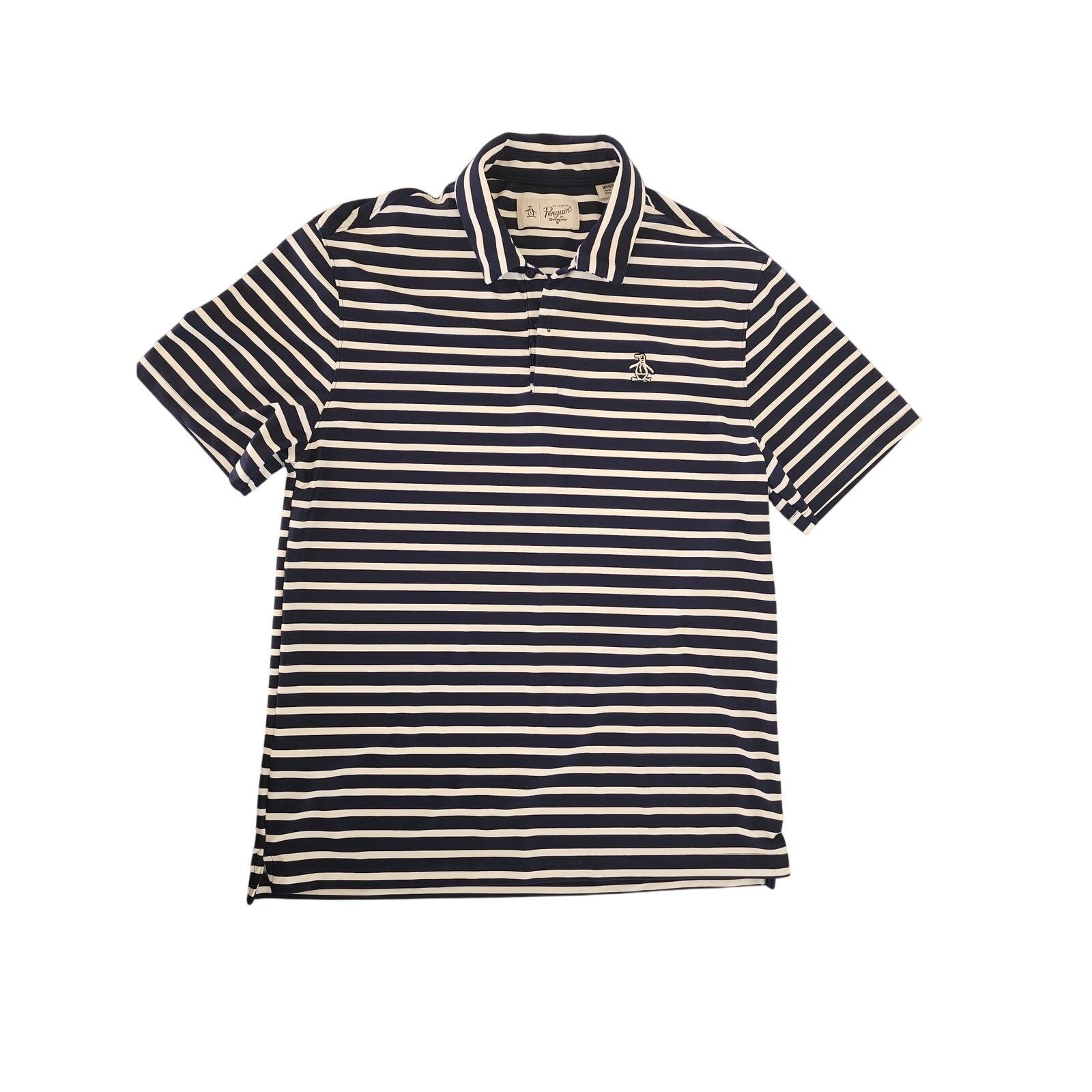 Original Penguin Original Penguin Golf Polo Medium Horizontal Stripes Navy Size US M / EU 48-50 / 2 - 1 Thumbnail