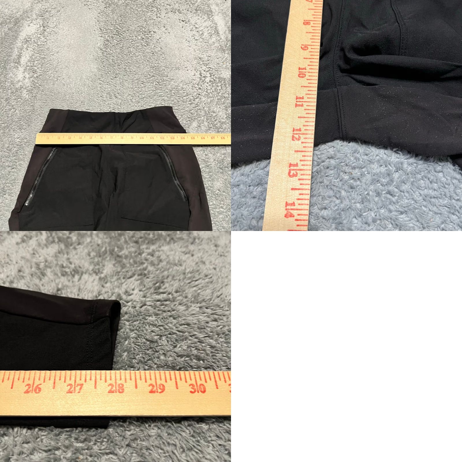 Athleta Athleta Pants Womens 8 Headlands Hybrid Cargo Tight Black Hiking Zipper Pockets Womens Headlands Black 8 Pants Athletein Size 30" / US 8 / IT 44 - 8 Thumbnail